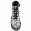 HEAVENLY FEET WOMENS LACE ANKLE BOOT - PURPLE